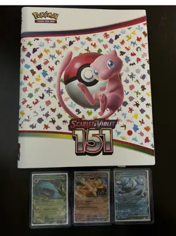 Pokemon 151 complete Collection Cards 1-165: Charizard Mewtwo Mew and all 151 - Image 1
