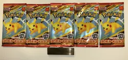Pokemon McDonald's Promo 5 Pack Pikachu 020/M-P and Random Card Japanese Sealed - Image 1