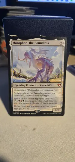 Morophon, the Boundless Commander Masters Regular - Image 1