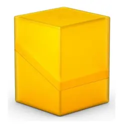 Ultimate Guard 100+ Boulder Standard Size Deck Case Amber UGD010690 Pokemon MTG - Image 1