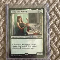 MTG Spider-Man Mary Jane Watson 0004 Marvel Promo NEW - Image 2