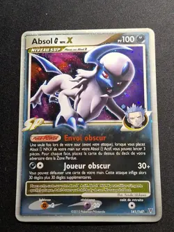 EXC NM Absol Niv. X 141/147 Platine Vainqueurs Supremes Carte Pokemon FR - Image 1