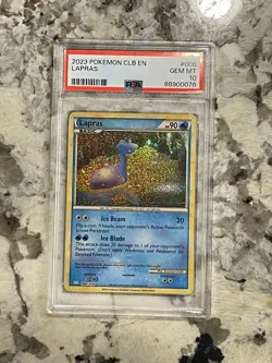 Pokemon Classic Collection Lapras Holo CLB 008/034 PSA 10 - Image 1