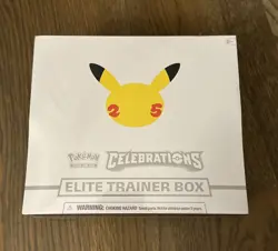 Pokemon TCG 25th Anniversary Celebrations Elite Trainer Box - Sealed New - Image 1