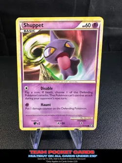 Shuppet 75/102, HGSS Triumphant, Pokemon, LP - Image 1