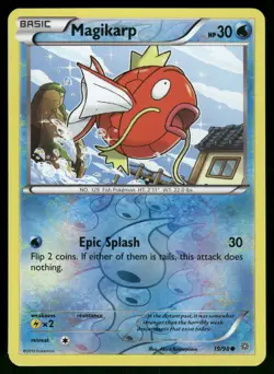 Magikarp Reverse Holo 19/98 XY - Ancient Origins Pokemon - Image 1