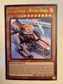 Yugioh! Gold Pride - Nytro Head - MP24-EN181 - Ultra Rare - 1st Edition - Image 1