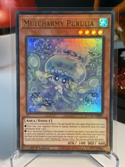 Yu-Gi-Oh! 1st Edition Mulcharmy Purulia MZTM-EN083 Ultra Rare English NM/M - Image 1
