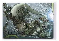 Kitsa, Otterball Elite Art Card (Gold-Stamped Signature) Art Series: Bloomburrow - Image 1