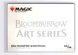 Kitsa, Otterball Elite Art Card (Gold-Stamped Signature) Art Series: Bloomburrow - Image 2