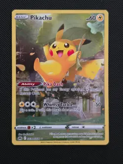Pokemon Pikachu TCG Card Crown Zenith Pack GG30/GG70 #3 - Image 1