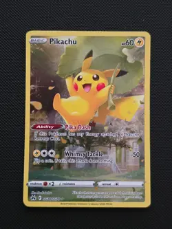 Pokemon Pikachu TCG Card Crown Zenith Pack GG30/GG70 - Image 1
