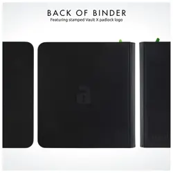 X 12 Pocket Trading Card Zip Binder, 480 cards, Premium Exo-Tec Album Material - Image 2