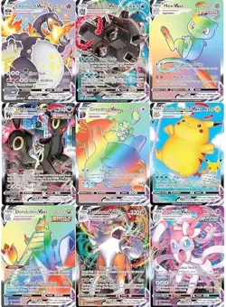 3 Pokemon Card Vmax Bundle - 1 Secret Rare Card - No Duplicates - Vmax Booster - Image 1