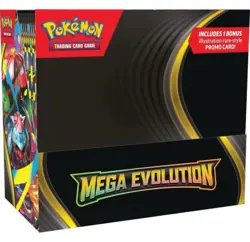 Pokemon TCG Mega Evolution Enhanced Booster Display Box 36 Pks & 1 Promo Card - Image 1