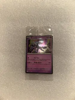 Pokemon Xerneas Card Mega Evolutions Stamp Promo 064/132 - Image 1