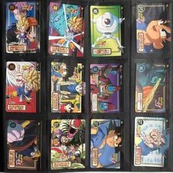 1996 Dragon Ball Carddass Part 27 regular card set Japanese Version - Image 3