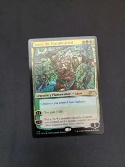 MTG Ajani, the Greathearted (520/1431) Secret Lair Drop Series LP FOIL - Image 1