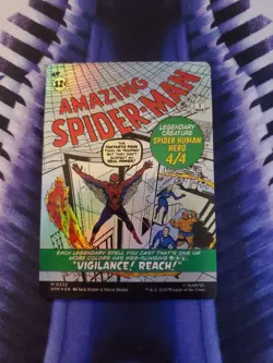 MTG Marvel Spider-Man Peter Parker No.232 Borderless English Mythic Rare FOIL] - Image 2
