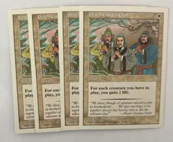MTG 4X PORTAL THREE KINGDOMS PEACH GARDEN OATH NM P3K WHITE UNCOMMON SORCERY - Image 3