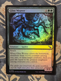 Glint Weaver FOIL Murders at Karlov Manor MTG Magic Cards - Image 1