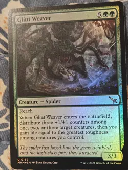 Glint Weaver FOIL Murders at Karlov Manor MTG Magic Cards - Image 2