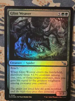 Glint Weaver FOIL Murders at Karlov Manor MTG Magic Cards - Image 3