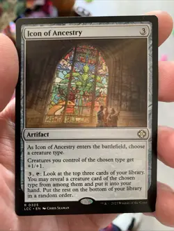 Icon of Ancestry MTG [The Lost Caverns of Ixalan Commander] Near Mint - Image 1