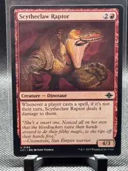 MTG - Scytheclaw Raptor (165/535) - The Lost Caverns of Ixalan - NM - Image 1