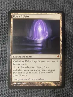 MTG Magic the Gathering Worldwake Eye of Ugin NM - Image 1