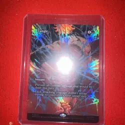 MTG Tangle 0038 Foil (Borderless) Marvel Eternal Legal NM MAR - Image 1