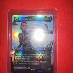 Miles Morales (Borderless) (Foil) 0234 (M) MTG Marvel's Spider-Man (SPM) - Image 1