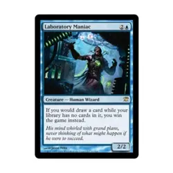 WOTC MtG Innistrad Laboratory Maniac (R) (Foil) EX - Image 1
