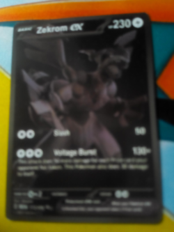 Zekrom ex - 172/086 - Pokemon Black Bolt Secret Rare NM - Image 1