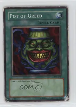 Pot of Greed Unlimited YuGiOh Starter Deck Yugi Evolution #SYE-040 2004 - Image 1