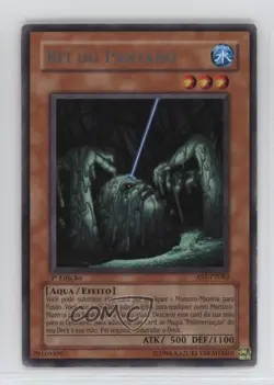 King of the Swamp Portuguese 1st Ed. YuGiOh Ancient Sanctuary #AST-PT082 2004 - Image 1