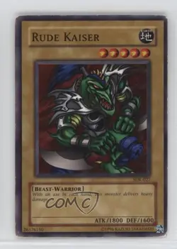 Rude Kaiser Unlimited YuGiOh Starter Deck Kaiba #SDK-027 2002 - Image 1