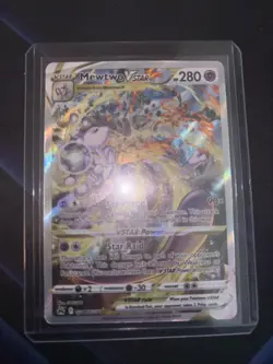 Pokemon Mewtwo VSTAR Card Very Good Condition English Rare Pokemon Collectible 1 - Image 1