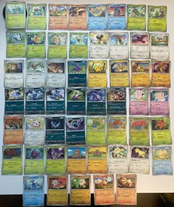 Pokemon 151 Complete Common Uncommon Holo Rare - 153 Cards - Image 1