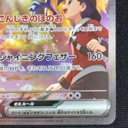 Ethan's Ho-Oh ex SAR 086/063 sv9a Heat Wave Arena NM 2025 Pokemon Card Japanese - Image 5