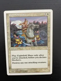 MTG PORTAL THREE KINGDOMS EIGHTFOLD MAZE P3K MAGIC THE GATHERING ENGLISH RARE - Image 1
