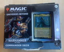 MTG Warhammer 40K Forces of Imperium Commander Deck Magic Damaged Packaging New - Image 1