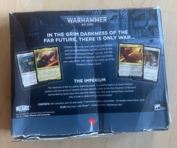 MTG Warhammer 40K Forces of Imperium Commander Deck Magic Damaged Packaging New - Image 2