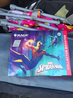 Magic The Gathering Marvel Spiderman Collector Booster Pack IN HAND - Image 1