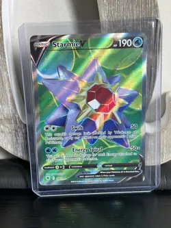 Pokemon TCG Starmie V Sword & Shield - Astral Radiance 166/189 Holo Full Art - Image 1