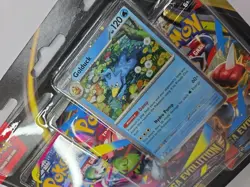 2025 Pokemon TCG Mega Evolution GOLDUCK Promo 3X Three Booster Pack Blister - Image 2