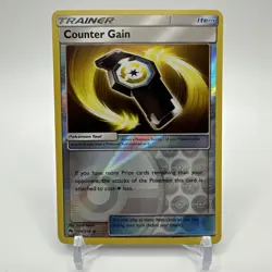 Counter Gain 170/214 Pokemon Sun & Moon 2018 Lost Thunder Reverse Holo NM - Image 1