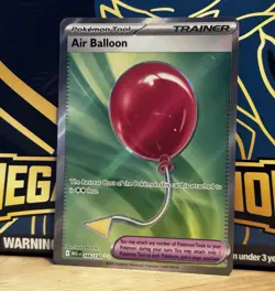 Pokemon Air Balloon 166/132 Ultra Rare Holo Mega Evolution - Image 1