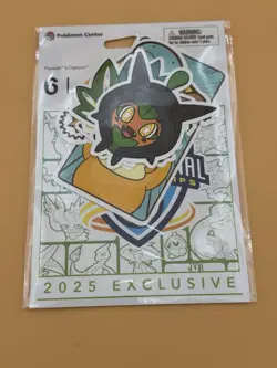 Pokemon Center International 2025 Pokemon Exclusive Stickers Set of 6 - Image 1