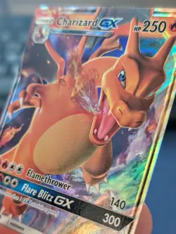 Pokemon TCG Charizard GX SM211 Black Star Promo Holo Near mint - Image 2